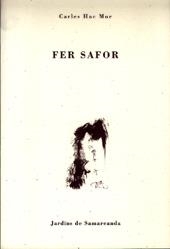 PER SAFOR | 9788476028247 | HAC MOR, CARLES | Librería Castillón - Comprar libros online Aragón, Barbastro