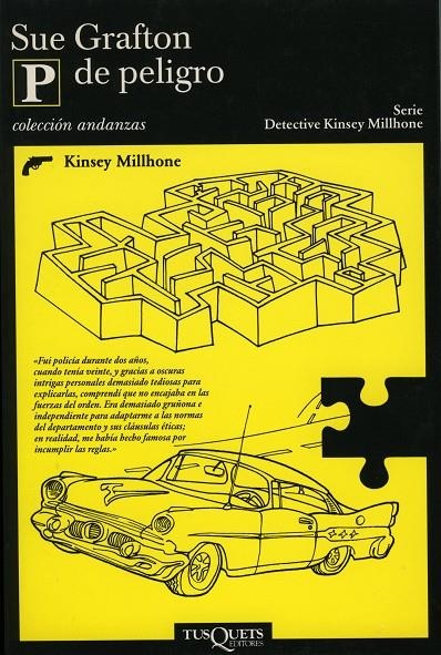 P DE PELIGRO (ANDANZAS 111) | 9788483101810 | GRAFTON, SUE | Librería Castillón - Comprar libros online Aragón, Barbastro