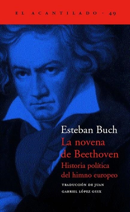 NOVENA DE BEETHOVEN, LA | 9788495359551 | BUCH, ESTEBAN | Librería Castillón - Comprar libros online Aragón, Barbastro