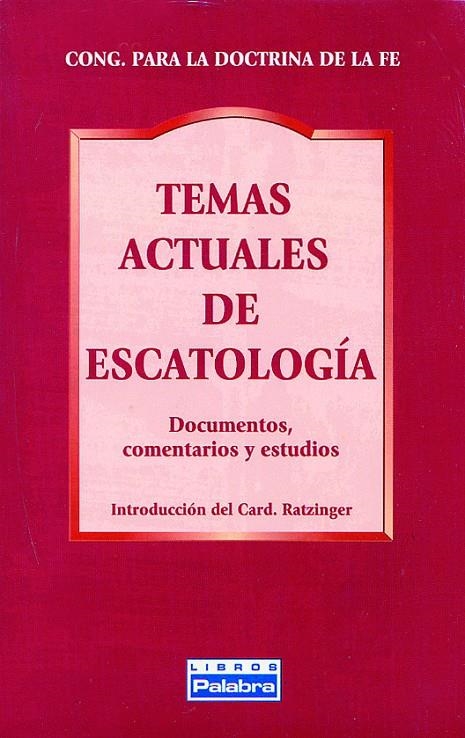 TEMAS ACTUALES DE ESCATOLOGIA | 9788482395517 | VARIS | Librería Castillón - Comprar libros online Aragón, Barbastro