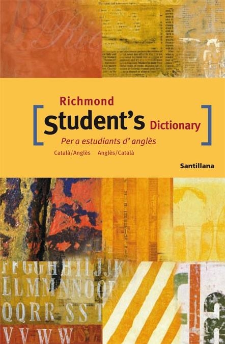 RICHMOND STUDENT'S DICTIONARY CATALA-ANGLES I VICE | 9788429495300 | VARIS | Librería Castillón - Comprar libros online Aragón, Barbastro