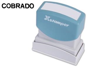 SELLO AUTOMATICO "COBRADO" X-TAMPER 12158 | 4974052964749 | Librería Castillón - Comprar libros online Aragón, Barbastro