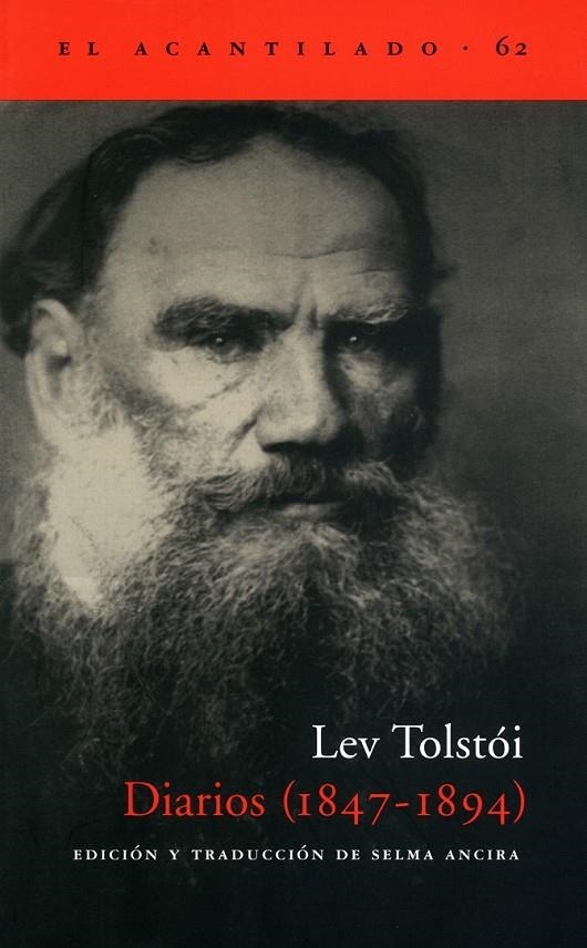 DIARIOS (1847-1894) | 9788495359919 | TOLSTOI, LEV | Librería Castillón - Comprar libros online Aragón, Barbastro