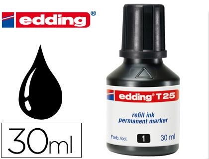 TINTA EDDING T25 NEGRO PARA RELLENAR ROTULADORES | 4004764023868 | Librería Castillón - Comprar libros online Aragón, Barbastro
