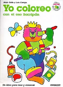 YO COLOREO CON EL OSO SACRIPAN | 9788424131050 | GREE, ALAIN, CAMPS, LUIS | Librería Castillón - Comprar libros online Aragón, Barbastro