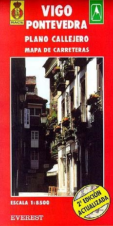VIGO / PONTEVEDRA PLANO CALLEJERO Y MAPA PROVINCIAL | 9788424137854 | Cartografía Everest | Librería Castillón - Comprar libros online Aragón, Barbastro