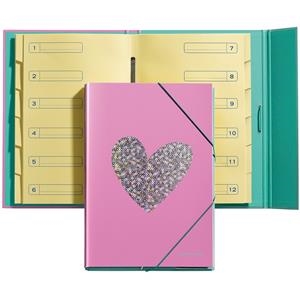 CARPETA SEPARADORES AGATHA RUIZ DE LA PRADA CORAZÓN LENTEJUELAS 20107 | 8422593201077 | VV.AA. | Librería Castillón - Comprar libros online Aragón, Barbastro