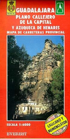 GUADALAJARA  PLANO CALLEJERO / MAPA PROVINCIAL | 9788424141066 | Librería Castillón - Comprar libros online Aragón, Barbastro