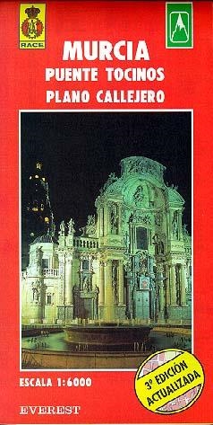 MURCIA PUENTE TOCINOS  PLANO CALLEJERO / MAPA PROVINCIAL | 9788424140533 | Cartografía Everest | Librería Castillón - Comprar libros online Aragón, Barbastro