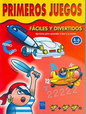 PRIMEROS JUEGOS FACILES Y DIVERTIDOS 4-6 AÑOS | 9788448007492 | Librería Castillón - Comprar libros online Aragón, Barbastro