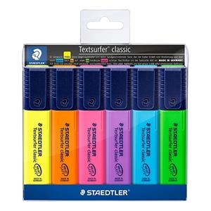 ROTULADOR FLUORESCENTE STAEDTLER ESTUCHE 6 COLORES | 4007817321041 | Librería Castillón - Comprar libros online Aragón, Barbastro