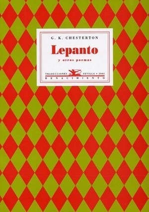 LEPANTO Y OTROS POEMAS | 9788484721055 | CHESTERTON, GILBERT KEITH | Librería Castillón - Comprar libros online Aragón, Barbastro
