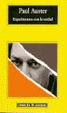 EXPERIMENTOS CON LA VERDAD (COMPACTOS) | 9788433967565 | AUSTER, PAUL | Librería Castillón - Comprar libros online Aragón, Barbastro