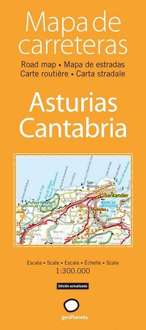 MAPA DE CARRETERAS ASTURIAS Y CANTABRIA | 9788408077855 | Librería Castillón - Comprar libros online Aragón, Barbastro