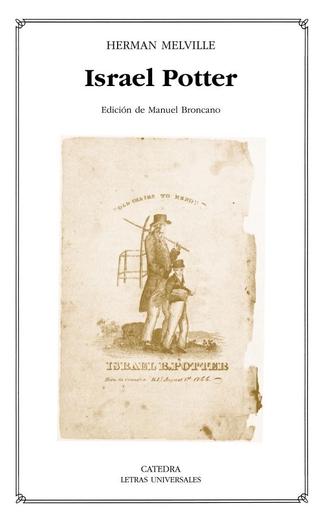 ISRAEL POTTER | 9788437624280 | MELVILLE, HERMAN | Librería Castillón - Comprar libros online Aragón, Barbastro