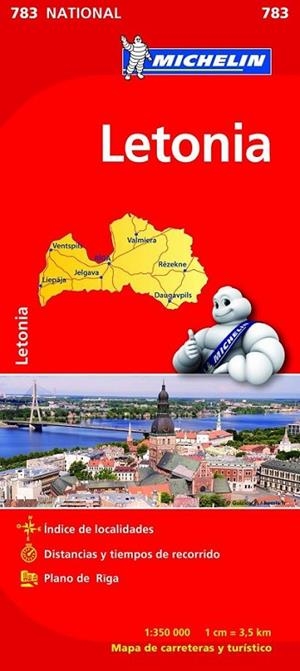 Mapa Michelin National 783 Letonia | 9782067173927 | Michelin | Librería Castillón - Comprar libros online Aragón, Barbastro