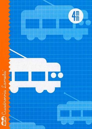 LIBRETA LAMELA CUADROVIA 4MM 4º PTDO 16H GRAPADA 05004 | 8412742102331 | Librería Castillón - Comprar libros online Aragón, Barbastro