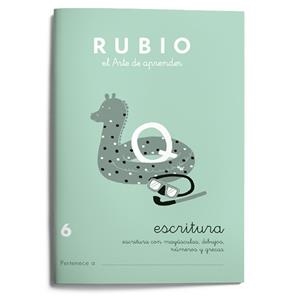 ESCRITURA RUBIO 6 | 9788485109296 | RUBIO SILVESTRE, RAMON | Librería Castillón - Comprar libros online Aragón, Barbastro