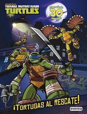 Teenage Mutant Ninja Turtles. ¡Tortugas al rescate! Libro de actividades con tat | 9788444169644 | Nickelodeon | Librería Castillón - Comprar libros online Aragón, Barbastro