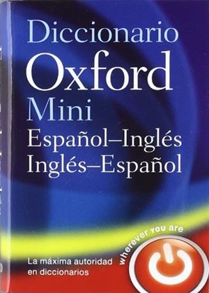 Mini Diccionario Oxford español ingles ingles español ed.08 rev | 9780199693436 | Varios autores | Librería Castillón - Comprar libros online Aragón, Barbastro