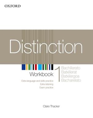 DISTINCTION 1 WORKBOOK BACH | 9780194624169 | Librería Castillón - Comprar libros online Aragón, Barbastro