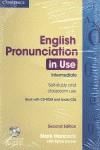 ENGLISH PRONUNCIATION IN USE : INTERMEDIATE (+KEY+4CDS) | 9780521185134 | HANCOCK; DONNA | Librería Castillón - Comprar libros online Aragón, Barbastro