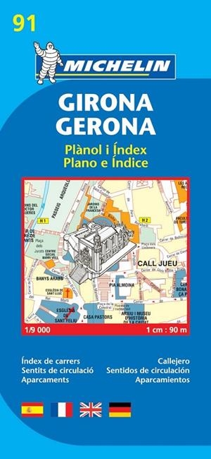 PLANO MICHELIN GIRONA (19091) | 9782067140783 | Librería Castillón - Comprar libros online Aragón, Barbastro