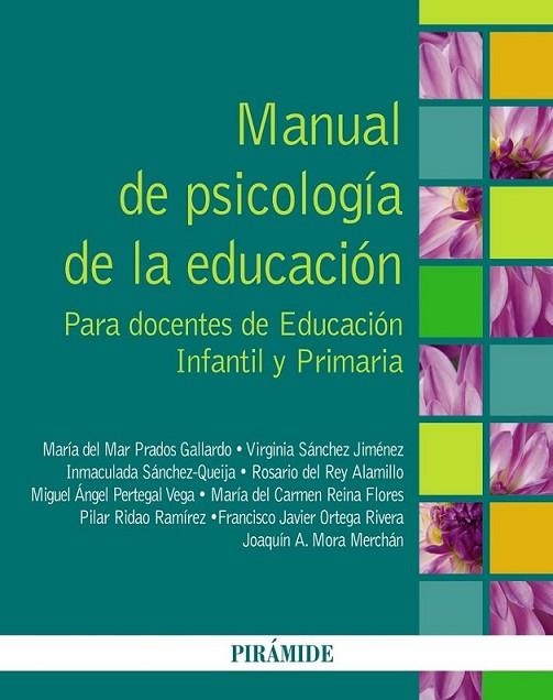 Manual de psicología de la educación | 9788436831290 | Prados Gallardo, María del Mar | Librería Castillón - Comprar libros online Aragón, Barbastro