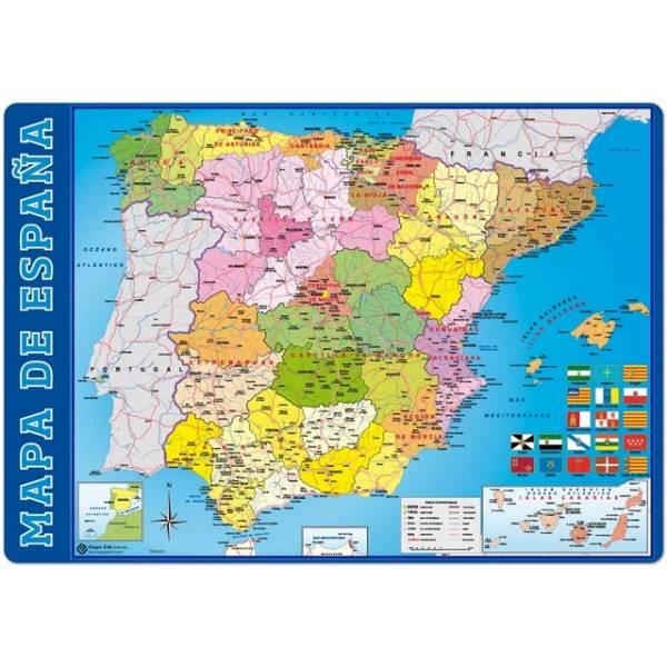 VADE ESCOLAR 49.5X34.5 MAPA ESPAÑA | 8435107797898 | Librería Castillón - Comprar libros online Aragón, Barbastro
