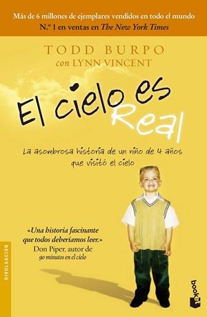 El cielo es real | 9788408131724 | Burpo, Todd | Librería Castillón - Comprar libros online Aragón, Barbastro
