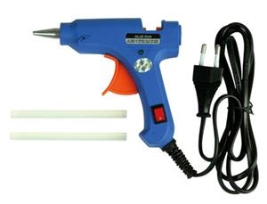 PISTOLA TERMOFUSIBLE MINI 25W CON GATILLO + 2 BARRAS SILICONA 8mmX10cm | 8423473724402 | Librería Castillón - Comprar libros online Aragón, Barbastro