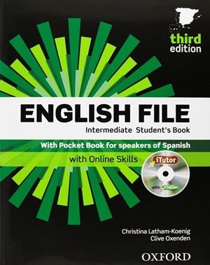 English file 3ed. intermediate student's book + ITutor + Pupil's book Pack | 9780194520379 | Oxenden, Clive; Latham Koenig, Cristina; Seligson, Paul | Librería Castillón - Comprar libros online Aragón, Barbastro