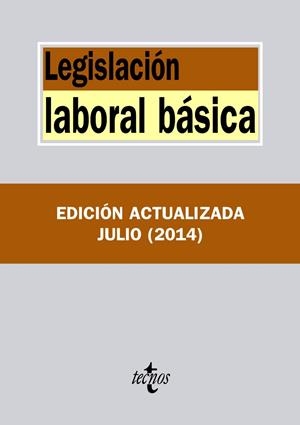 Legislación laboral básica | 9788430963515 | Editorial Tecnos | Librería Castillón - Comprar libros online Aragón, Barbastro