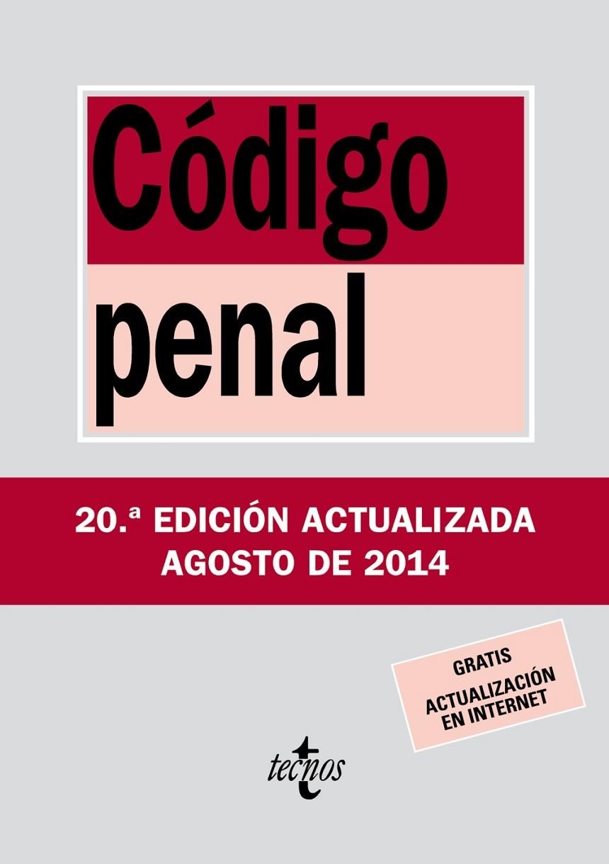 Código Penal | 9788430962358 | Editorial Tecnos | Librería Castillón - Comprar libros online Aragón, Barbastro