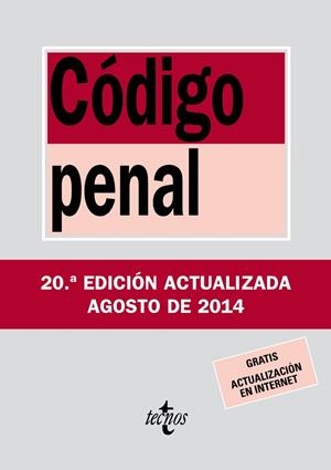 Código Penal | 9788430962358 | Editorial Tecnos | Librería Castillón - Comprar libros online Aragón, Barbastro