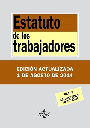 Estatuto de los trabajadores | 9788430962433 | Editorial Tecnos | Librería Castillón - Comprar libros online Aragón, Barbastro