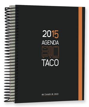 Agenda taco Corazón de Jesús 2015 (negro con goma naranja)) | 9788427135796 | Librería Castillón - Comprar libros online Aragón, Barbastro