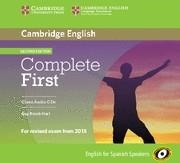 Complete first certif class cd spanish speakers | 9788483238288 | VV.AA. | Librería Castillón - Comprar libros online Aragón, Barbastro