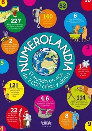 Numerolandia. El mundo en más de 2000 cifras y datos | 9788416075218 | Varios autores | Librería Castillón - Comprar libros online Aragón, Barbastro