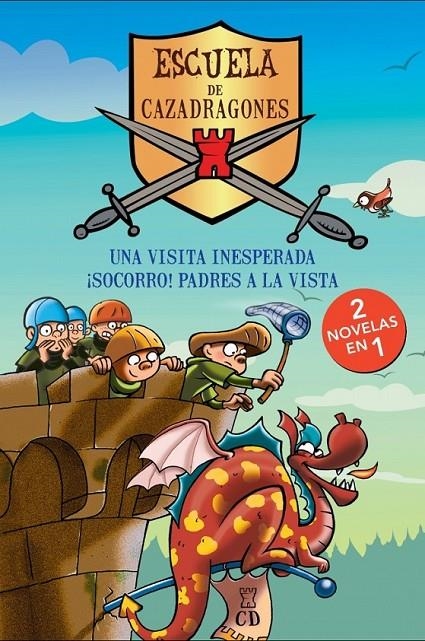 Una visita inesperada / ¡Socorro! Padres a la vista (Escuela de Cazadragones) | 9788490432914 | MCMULLAN, K. H. | Librería Castillón - Comprar libros online Aragón, Barbastro