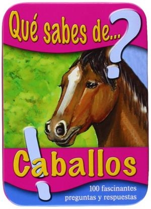 QUE SABES DE CABALLOS | 9783849903435 | VV.AA. | Librería Castillón - Comprar libros online Aragón, Barbastro