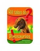 QUE SABES DE DINOSAURIOS | 9783849903374 | VV.AA. | Librería Castillón - Comprar libros online Aragón, Barbastro