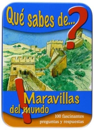 QUE SABES DE MARAVILLAS DEL MUNDO | 9783849903442 | VV.AA. | Librería Castillón - Comprar libros online Aragón, Barbastro
