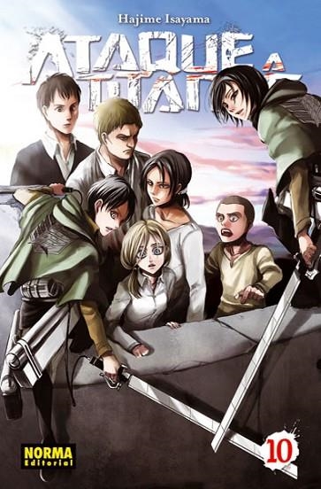 Ataque a los titanes 10 | 9788467916294 | Isayama, Hajime | Librería Castillón - Comprar libros online Aragón, Barbastro
