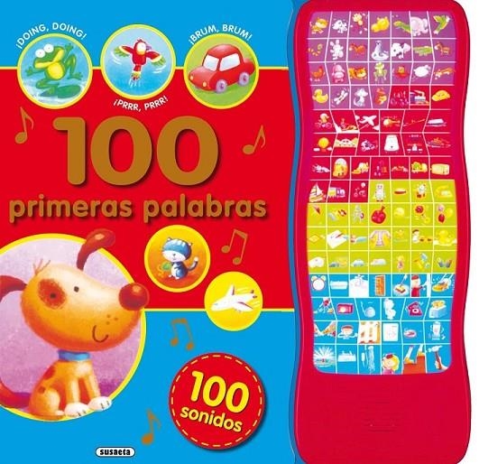 100 primeras palabras con 100 sonidos | 9788467738414 | Susaeta, Equipo | Librería Castillón - Comprar libros online Aragón, Barbastro