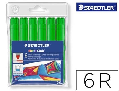 MARCADORES STAEDTLER NORIS CLUB 6 PZ VERDE AMARILLENTO 340 WP6-50 | 4007817340288 | Librería Castillón - Comprar libros online Aragón, Barbastro
