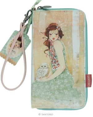 BILLETERO CREMALLERA 19x10 SANTORO 405EC07 MADEMOISELLE SNOW WILLOW | 5018997406632 | Librería Castillón - Comprar libros online Aragón, Barbastro