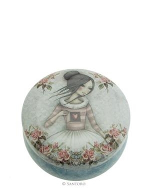 CAJA LATA REDONDA 5X6CM SANTORO 242EC09 THE SECRET MIRABELLE | 5018997407097 | Librería Castillón - Comprar libros online Aragón, Barbastro