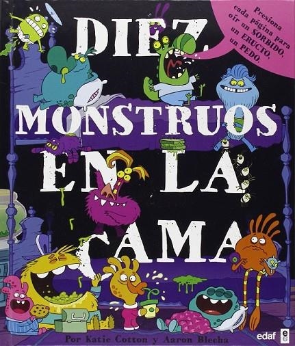DIEZ MONSTRUOS EN LA CAMA | 9788441434080 | Cotton, Karie; Blecha, Aaron | Librería Castillón - Comprar libros online Aragón, Barbastro