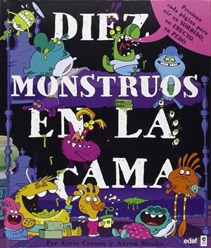 DIEZ MONSTRUOS EN LA CAMA | 9788441434080 | Cotton, Karie; Blecha, Aaron | Librería Castillón - Comprar libros online Aragón, Barbastro